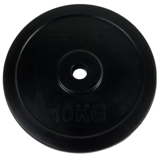 Tunturi Δίσκος Rubber Plate 10kg, Single